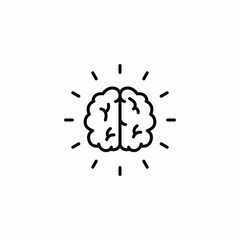 smart mind icon sign vector