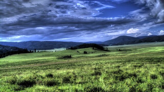 valles caldera new mexico time lapse