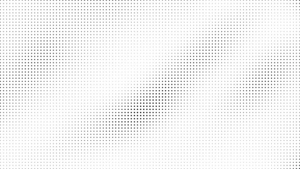 Abstract halftone black and white gradient texture with dotted retro style background grunge faded noise pixelated pattern diagonal stripe pop art comics wallpaper design, vector illustration © gd-house