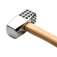 Close-up of a Bouchard, or chop hammer - a kitchen utensil for chopping various types of meat.