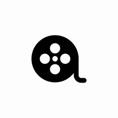 video film icon sign vector