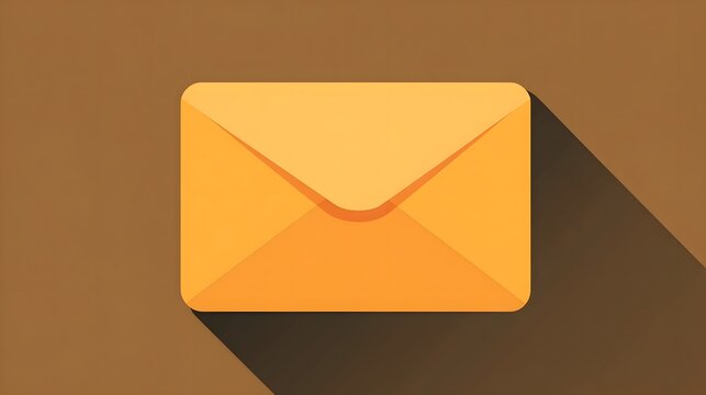Professional Envelope Icon for Messaging and Communication - Stock Image