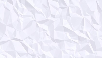 A meticulously detailed pattern of crumpled, light-gray paper, composed of irregular geometric shapes.