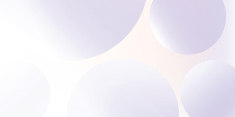 Abstract Bokeh white circle background