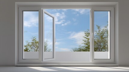 Sleek Modern House Window for Interior Decoration