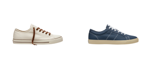 Casual sneakers display footwear store product indoor fashion appeal isolated set PNG