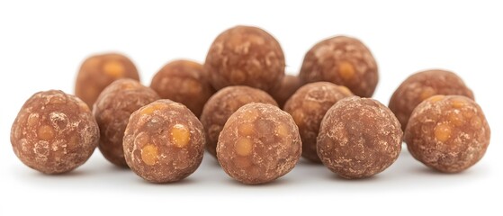 Delicious Chocolate Coated Caramel Candy Balls