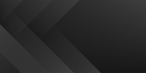 Grey abstract curved wavy lines on black background. Black background with line curve design. Blurred black silk fabric. Iridescent and shining like a star in the night sky, It has a taffeta-like body