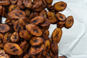 Fried plantain Dodo ready to serve
