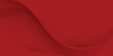 Smooth elegant red silk or satin luxury cloth texture can use as wedding background. Luxurious Christmas background or New Year background.