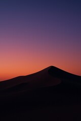Desert Dunes at Sunset