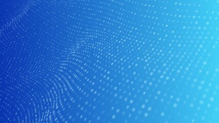 Abstract data cloud computing technology video animated background - Powered by Adobe