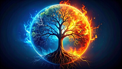Fire and Ice Tree of Life.