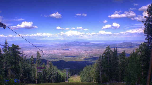 Chair Lift TImelapse on the Sandias