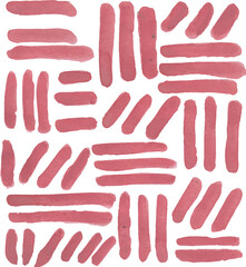 Abstract Brushstroke Grid Composition watercolor art