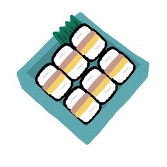 스팸계란 무스비 도시락