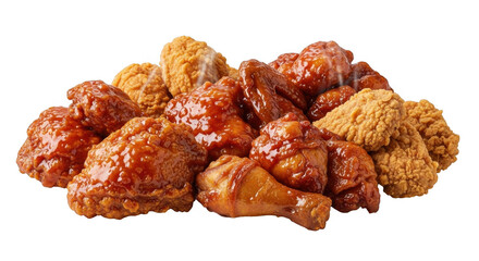 Delicious crispy chicken wings appetizer ready to enjoy for any occasion