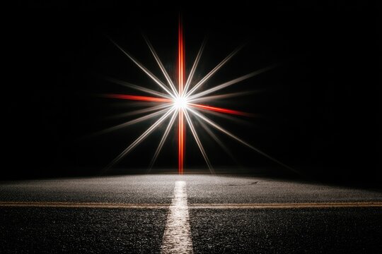 Abstract Light Burst