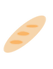 vector illustration of bread