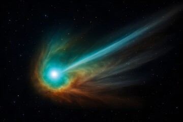 Fototapeta premium Comet's Tale-9