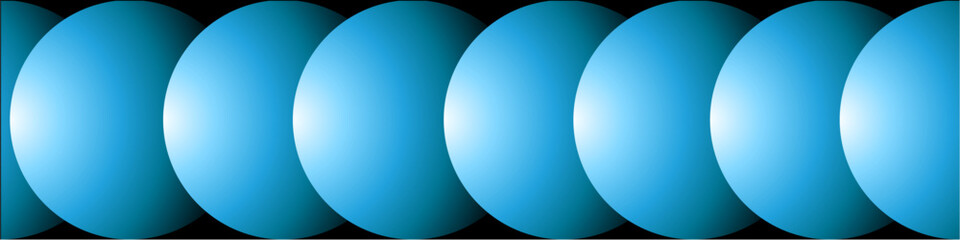 Blue gradient circle ball circle background vector for futuristic technology, digital data, and fluid design. Useful for illustrating an abstract, modern background with a dynamic look.