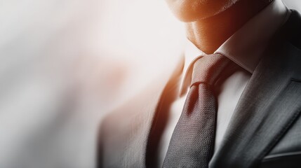 Professional Attire: Suit, Shirt, Tie