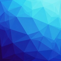 Fototapeta premium Abstract geometric background in blue tones for modern design projects