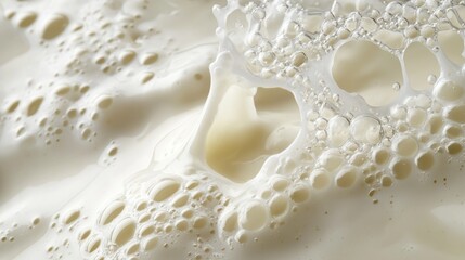 Milk splashing in a container. The concept of dairy products and nutrition.