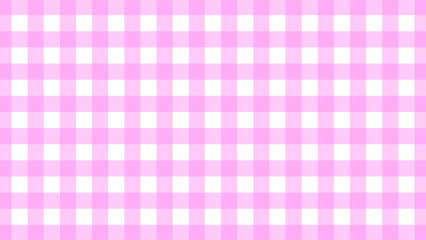 Pink plaid pattern with transparent background