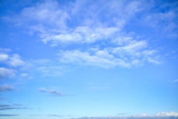 Fototapeta premium New Zealand Sky Replacement light clouds 