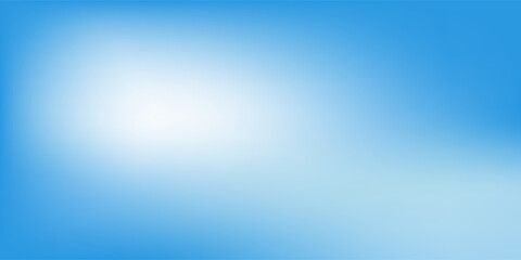 Abstract blue gradient background. Light blue smart blurred background.