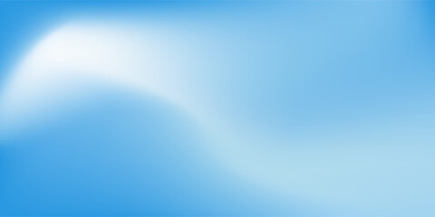 Abstract blue gradient background. Light blue smart blurred background.