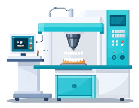 Dental 3D printing machine