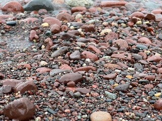 pebbles on the beach