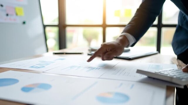 Analyzing Financial Data A Business Professional's Analytical Process for Reports and Calculations