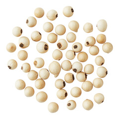 Peppercorns isolated on transparent background