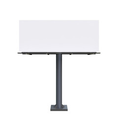 Obraz premium Blank Billboard Advertising Space Your Message Here
