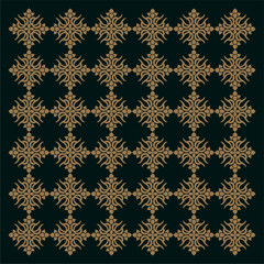 Beautiful and elegant vector traditional Javanese ethnic batik pattern template.