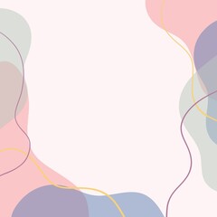 abstract background with frame