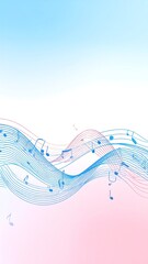 Abstract music notes background (1)