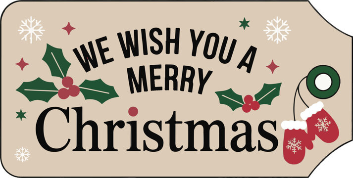 Christmas Vector, Merry Christmas Vector, Christmas Tree Vector