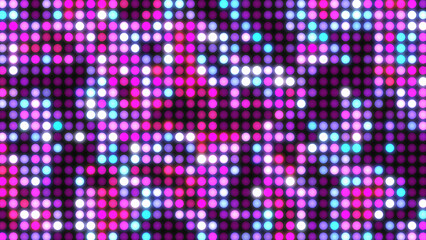 Glowing Pink and Purple Dot Pattern