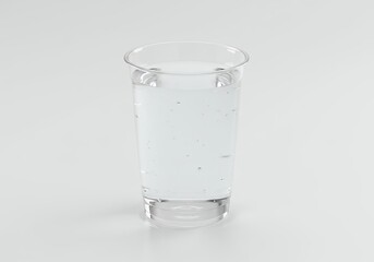 Stay refreshed with a glass of pure water, perfect for hydration and wellness, simple elegance, clean