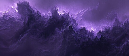 Abstract purple and white clouds with a dramatic, ethereal, and textured appearance.