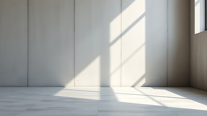 Minimalist concrete texture with clean lines, illustrating modern architectural aesthetics.