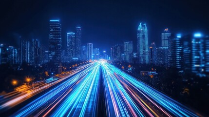 Fototapeta premium traffic in city