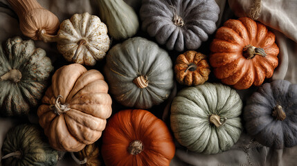 variety of pumpkins, autumn halloween, pumpkins for sale, pumpkins on the ground