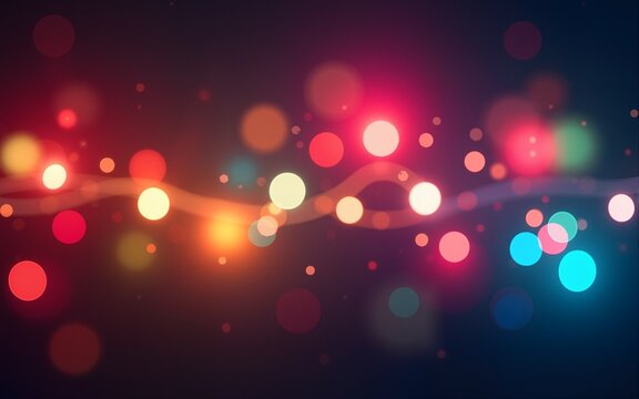 colorful christmas lights background. High quality