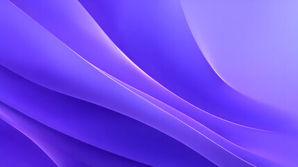 Fototapeta premium Abstract futuristic blue and purple waves flow across a curved digital pattern