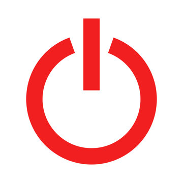 Power icon vector. Power Switch sign and symbol. Electric power